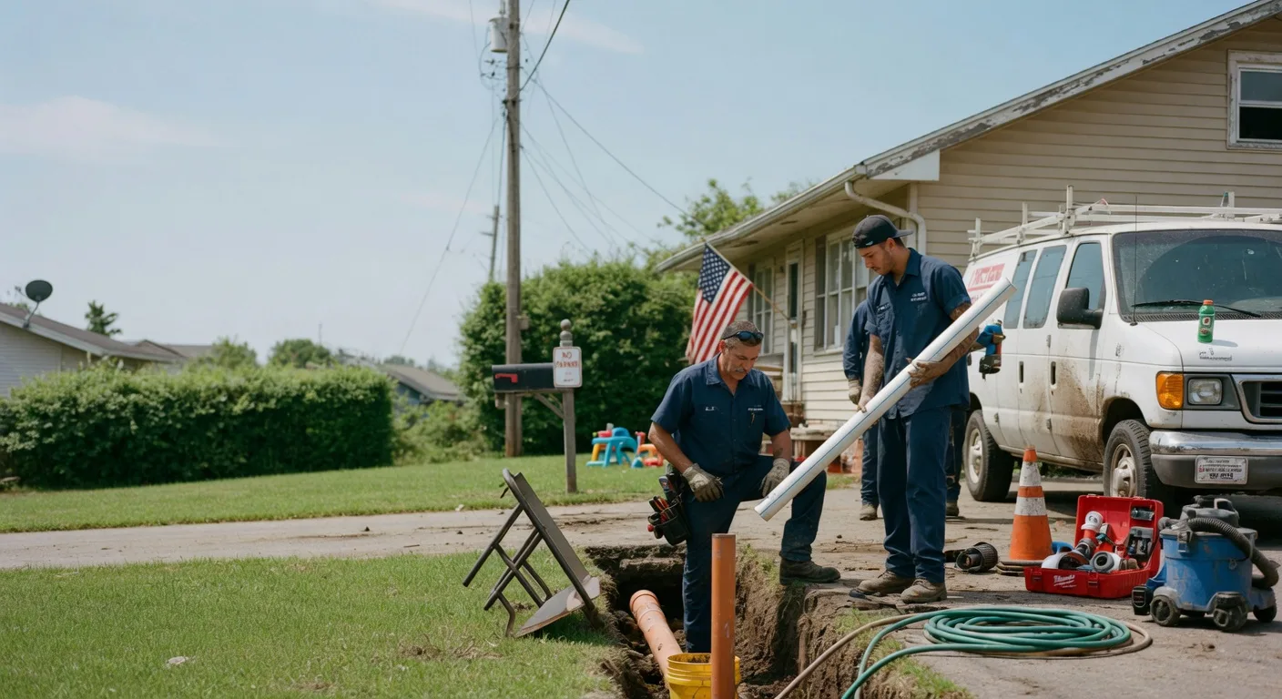 Sewer Line Inspection in De Mossville, KY